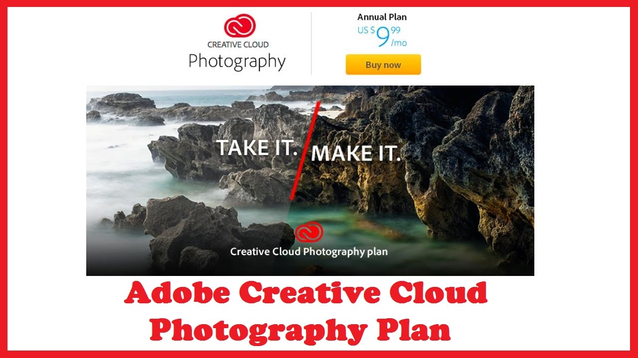 adobe creative cloud photography